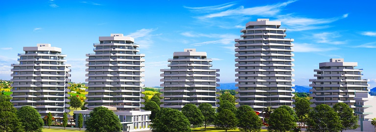 2-х комнатные квартиры в новом комплексе лучший пляж Северный Кипр!