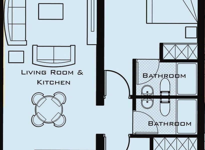 3-комнатные апартаменты